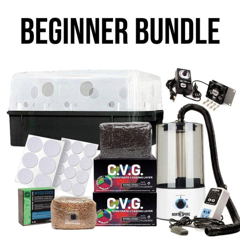 Beginner Automated 'Boomr Bin' + CVG Monotub Mushroom Grow Kit